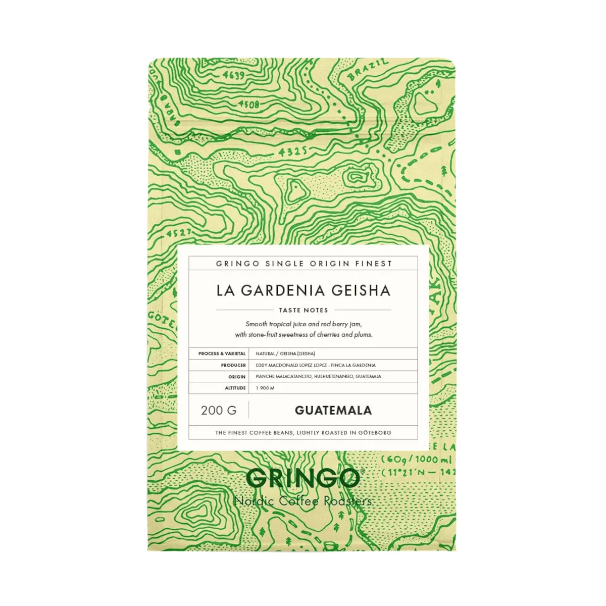 Gringo Guatemala La Gardenia Geisha Mikrolot