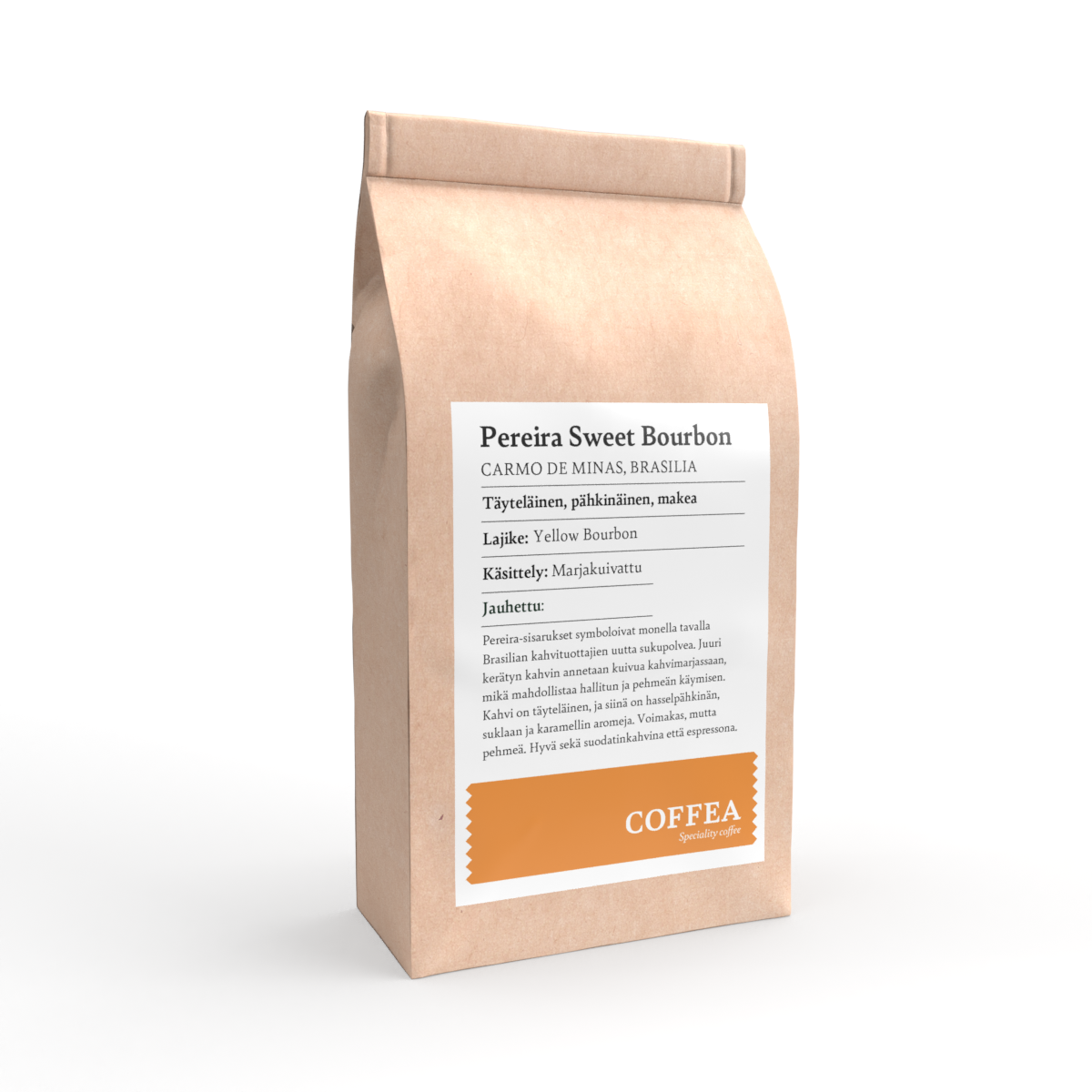 Coffea Brazil Pereira Sweet Bourbon Natural kahvi