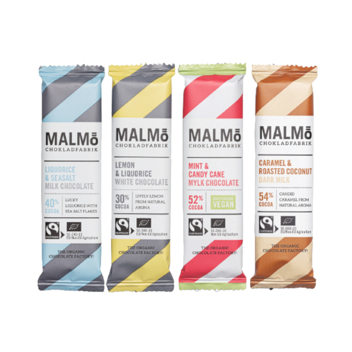 Malmö suklaapatukka Luomua ja Reilua kauppaa, 25 g